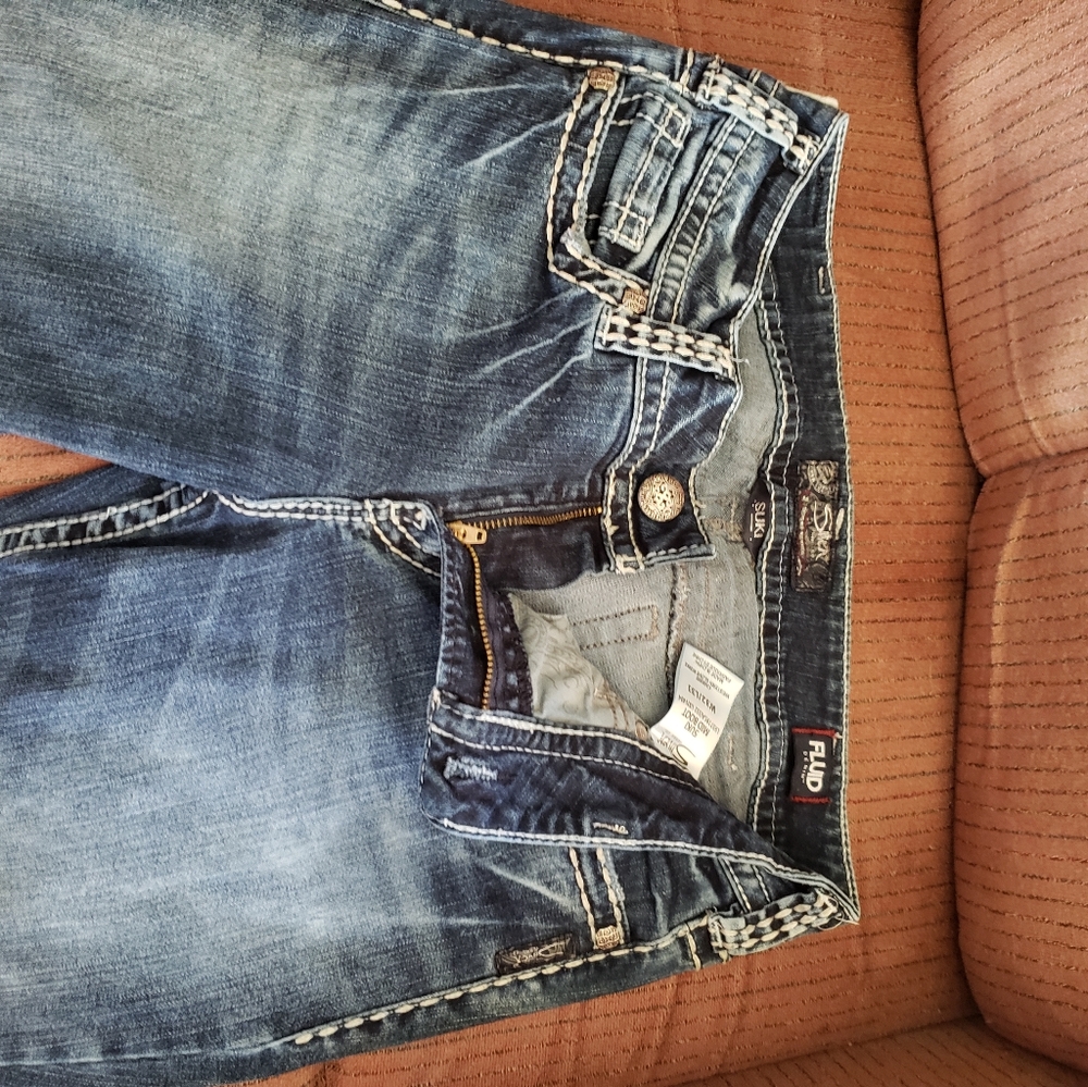 Silver jean